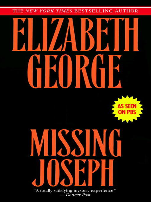 Title details for Missing Joseph by Elizabeth George - Wait list